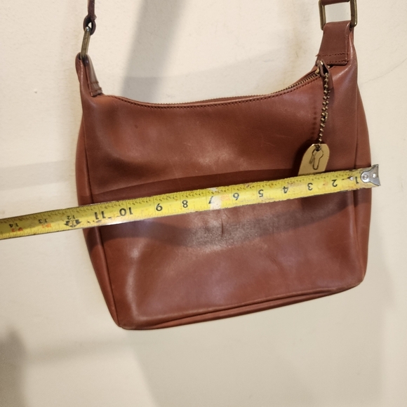 Nine West Vintage Brown Leather Shoulder Bag - Picture 12 of 15